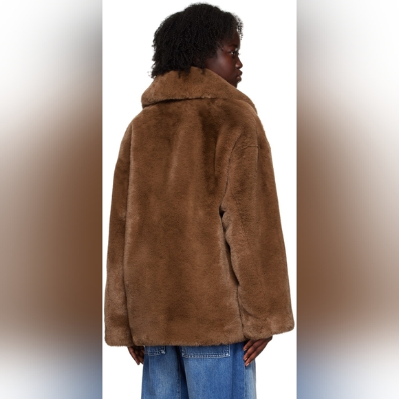 NWT Stand Studios faux fur jacket - Picture 2 of 9